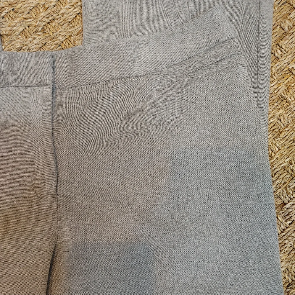 Calvin Klein Women's Slim Front Pant, Gray 14 - Picture 8 of 15